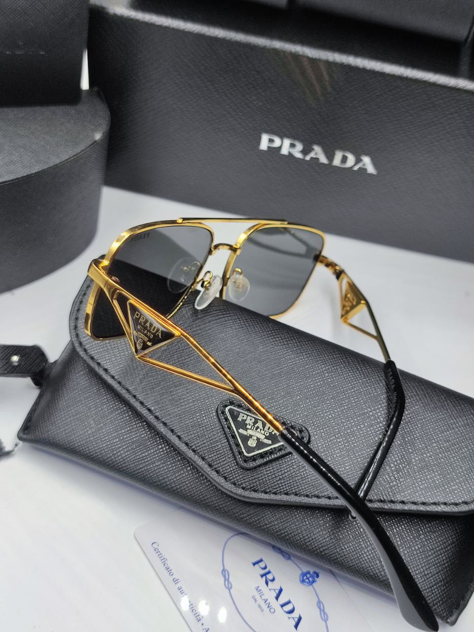 Coffret Cadeau Homme Prestige – Vulcan Feu, Montre &amp; Lunettes