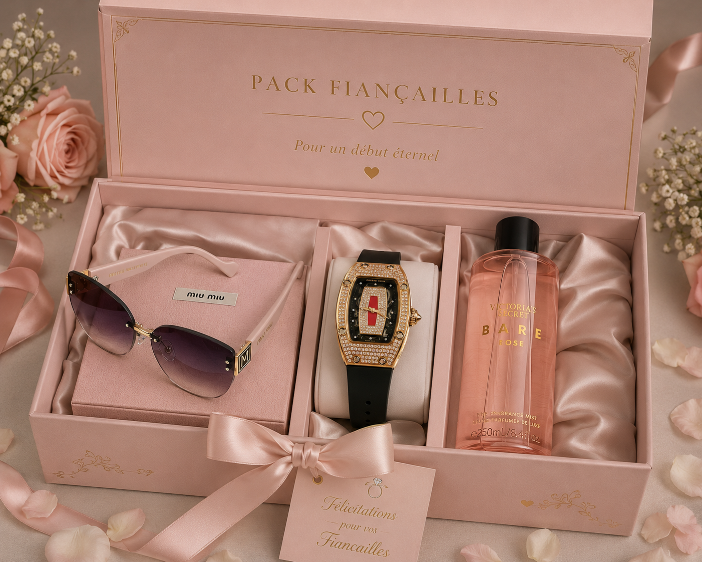 💍 Pack Fiançailles Prestige – Élégance &amp; Romance | EGOLUXIA