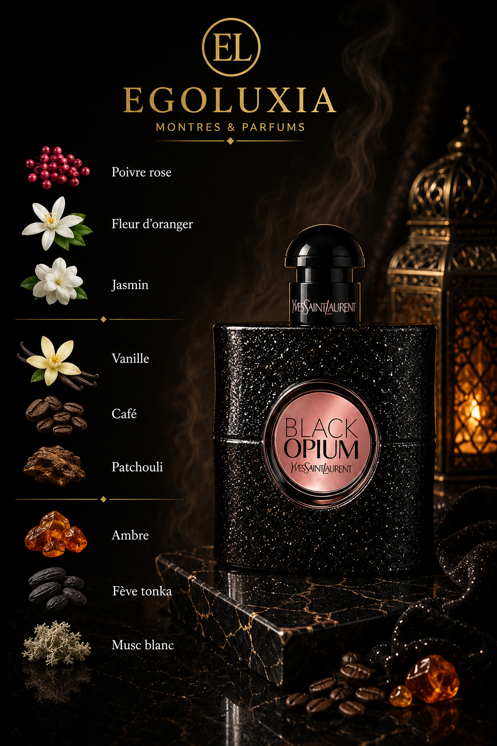 Yves Saint Laurent Black Opium Eau de Parfum Femme