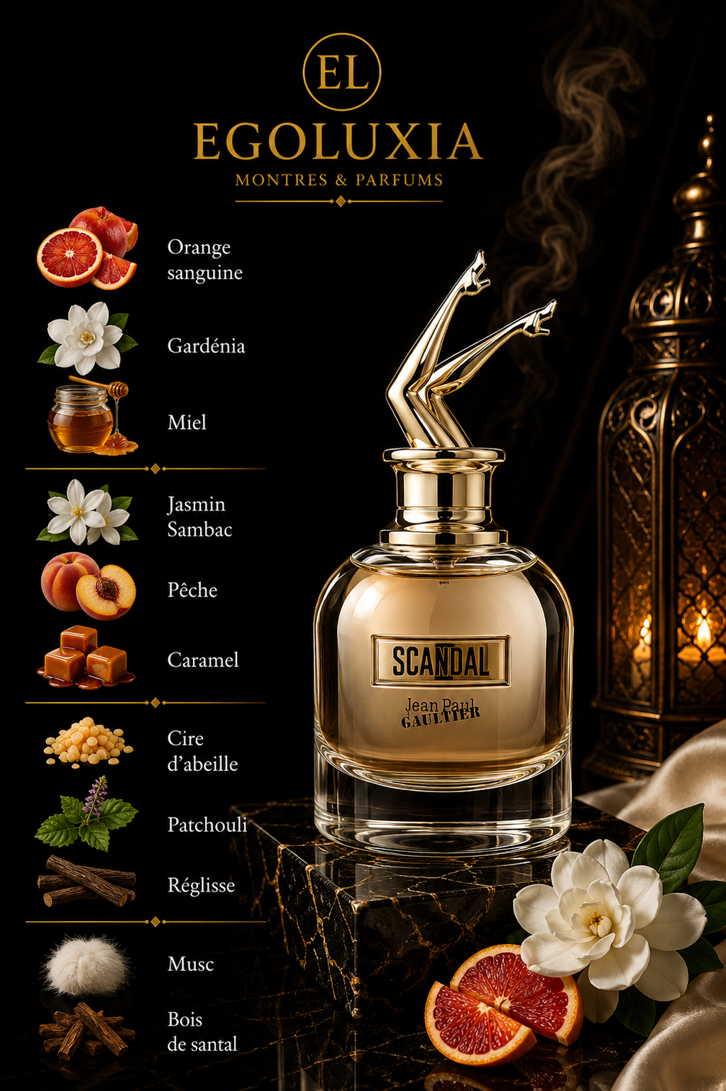 Jean Paul Gaultier Scandal Eau de Parfum Femme